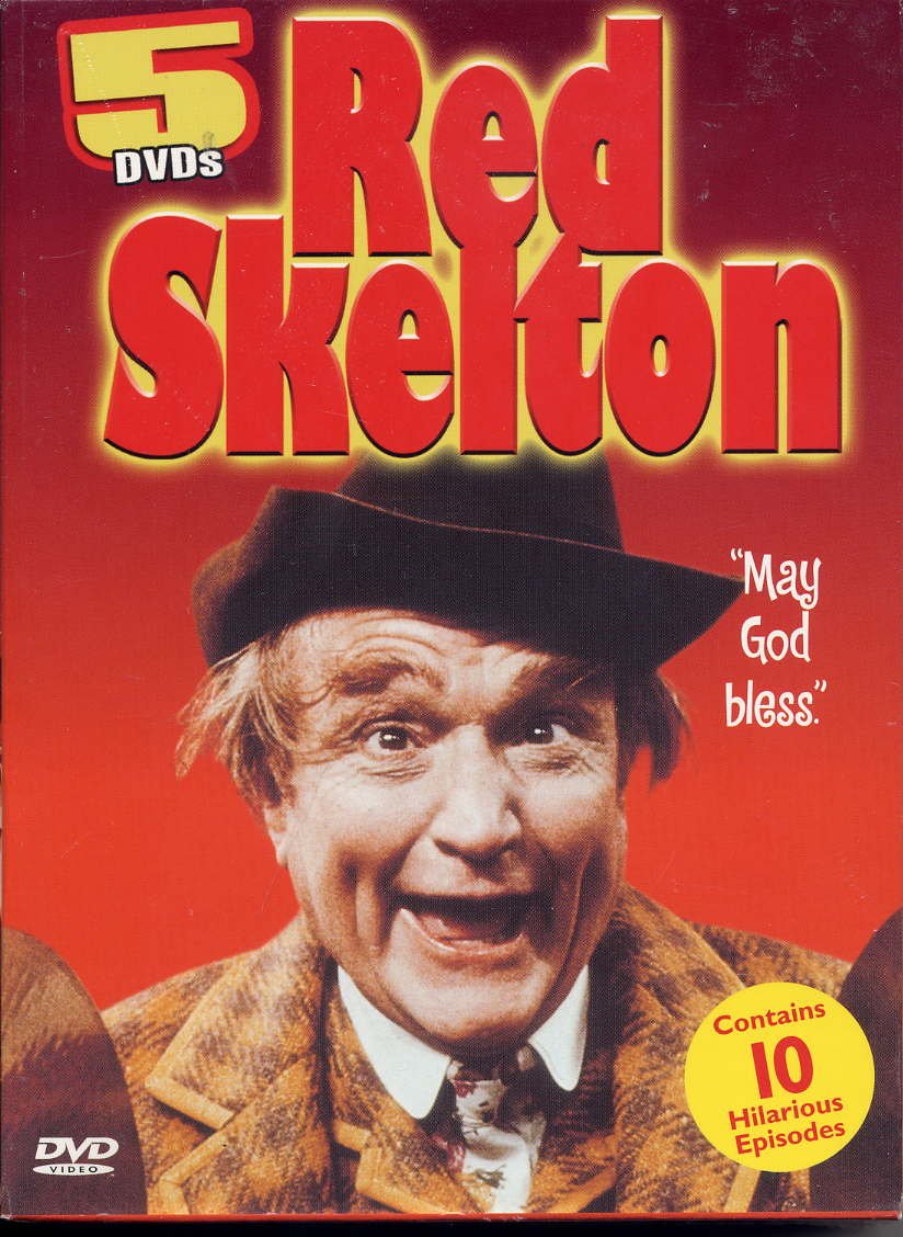 Red Skelton DVD 5-Pack Collection - Classic Comedy Shows - Perfect for Family Entertainment & Nostalgic Viewing