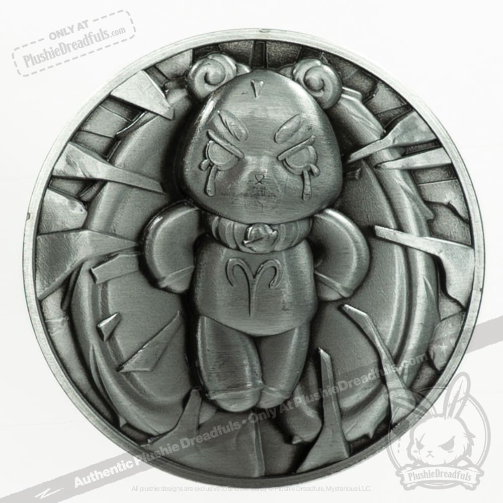 Plushie Dreadfuls Collectible Zodiac Rabbit Coin - Cute Animal-Themed Coin for Collectors, Gifts & Home Decor | Perfect for Chinese New Year, Birthday Presents & Coin Collections