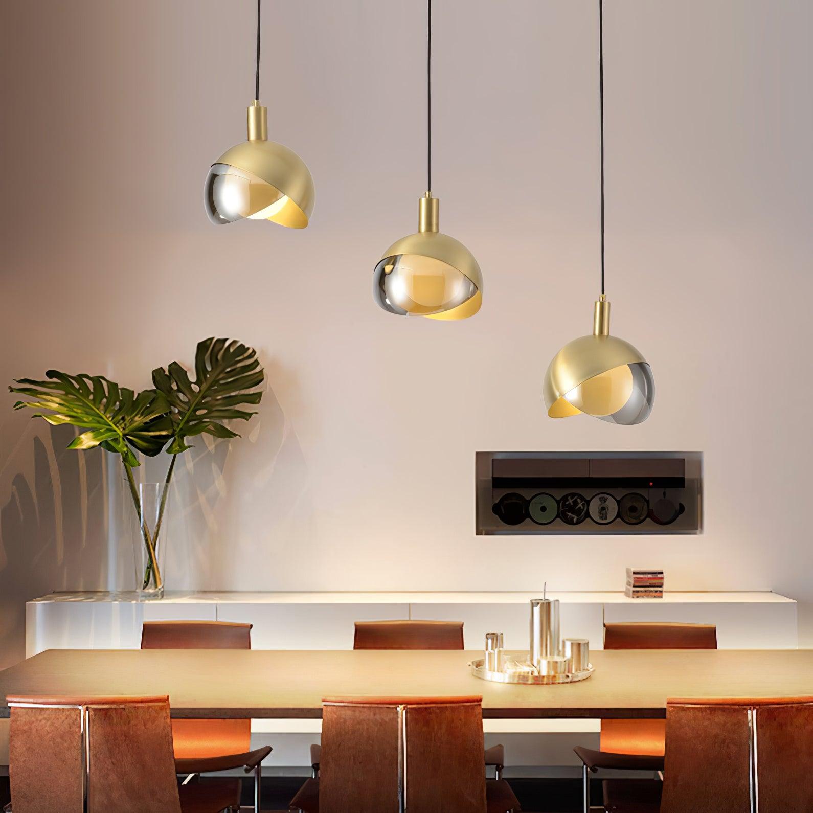 Blonche Modern Pendant Light - Elegant Hanging Lamp for Dining Room, Kitchen Island, Bedroom & Living Room Decor - Stylish Ceiling Lighting Fixture