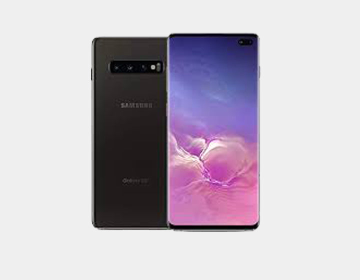 Samsung Galaxy S10+ SM-G975F/DS 512GB 8GB RAM Dual SIM Factory Unlocked Smartphone - Ceramic Black | International Version | Perfect for Business Travelers & Global Users