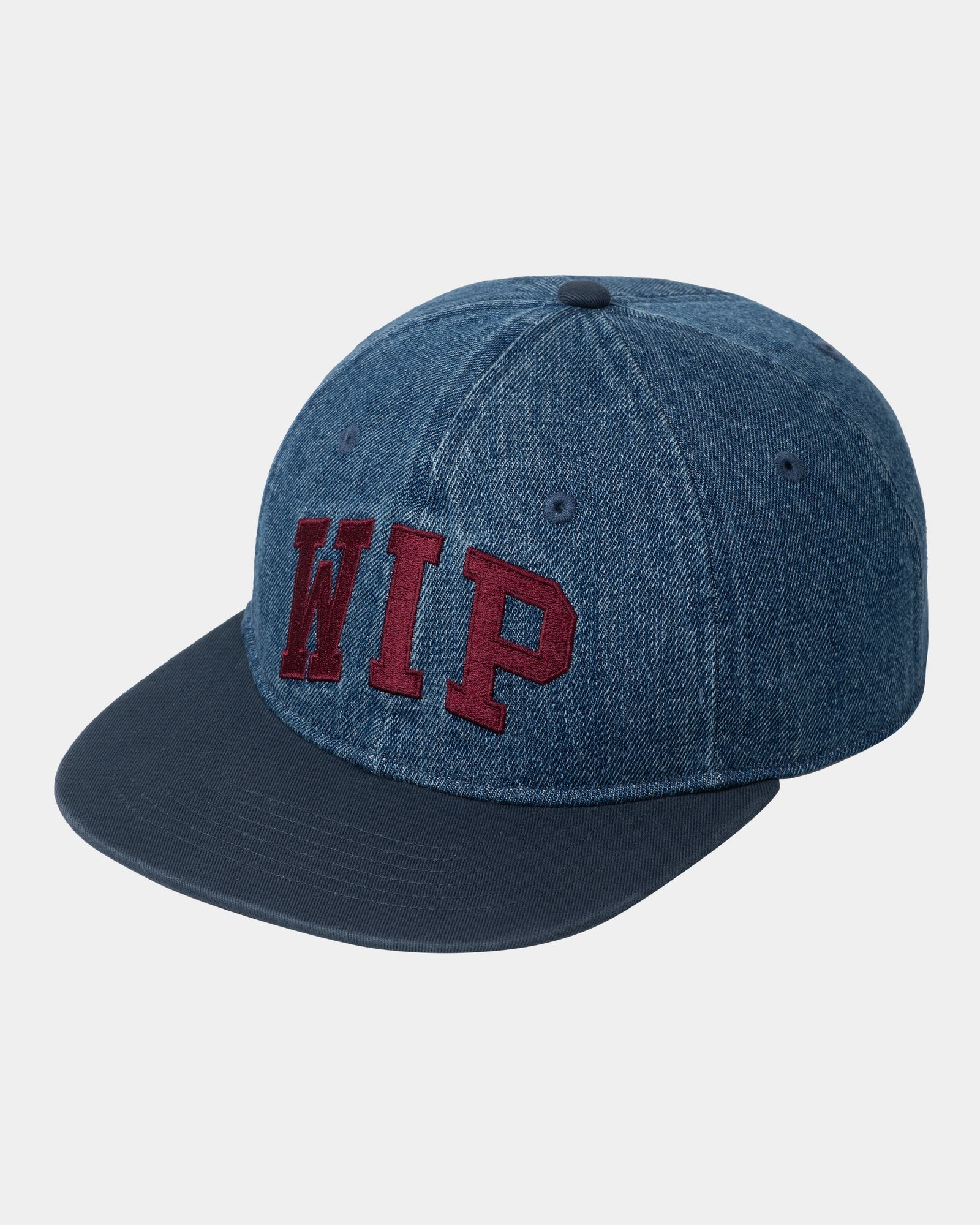 WIP Denim Cap - Stylish Blue, Dusky Blue & Mulberry Hats for Men & Women | Perfect for Casual Outfits, Streetwear & Outdoor Adventures