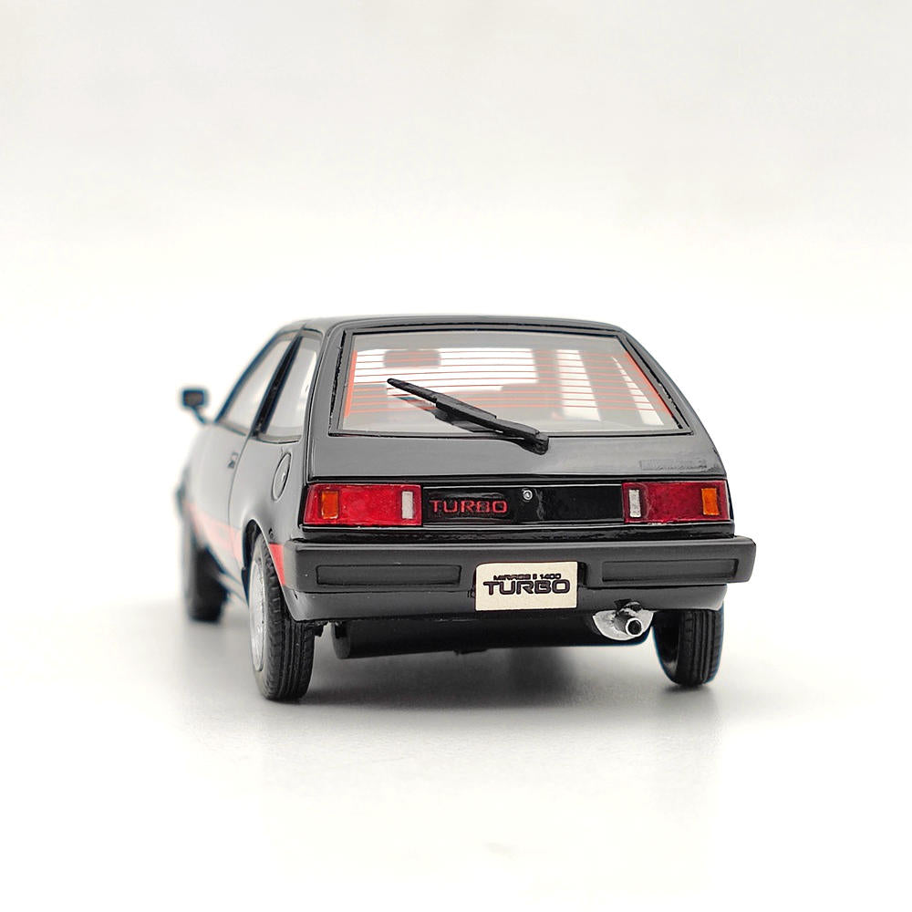 1/43 Scale Mitsubishi Mirage II 1400 Turbo 1982 HS302 Resin Diecast Model Car - Collector's Edition for Display & Racing Enthusiasts