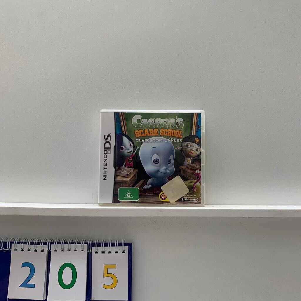 Casper's Scare School Game for Nintendo DS - Fun Adventure Game for Kids, Perfect for Halloween & Family Game Night
