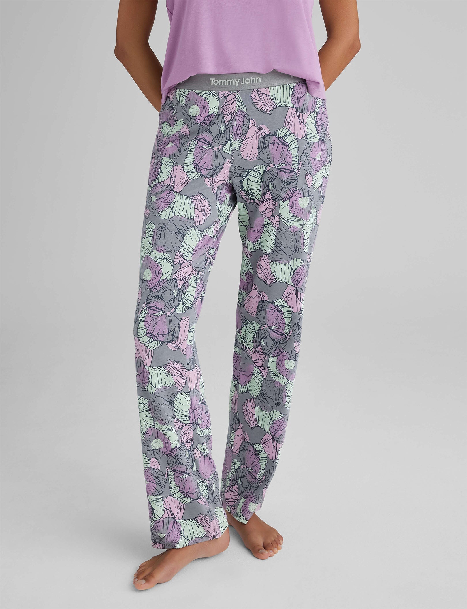 Women's Ultra Soft Second Skin Sleep Pants - Comfortable & Breathable Nightwear for Relaxing at Home or Lounging