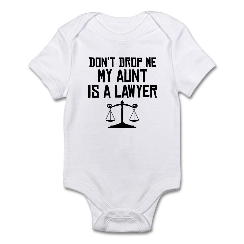 My Aunt is A Lawyer Baby Bodysuit - Funny Infant Onesie for Court Visits & Family Gatherings - Cute Newborn Outfit for Legal Professionals' Nieces/Nephews