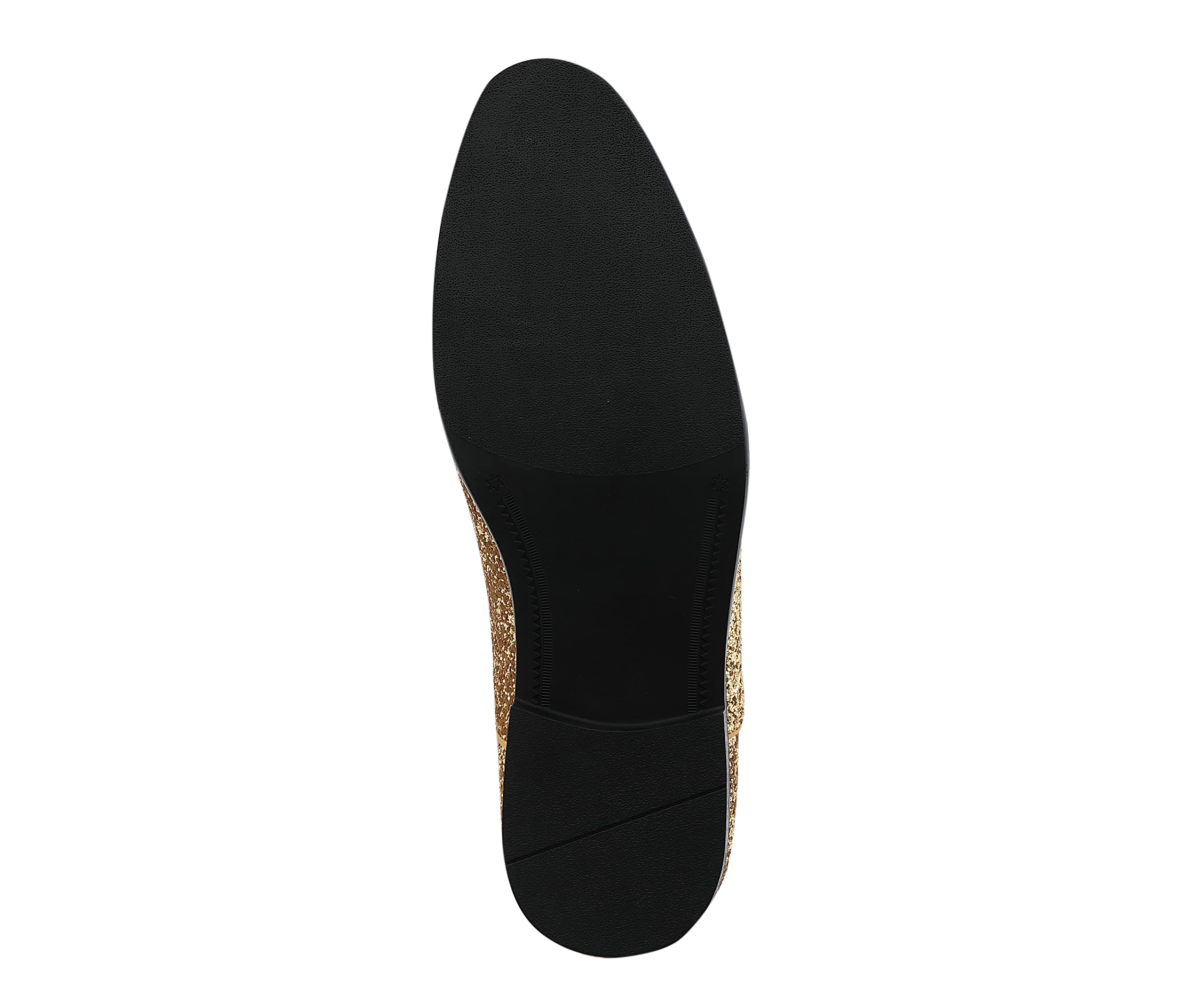 Amali Barnes Men's Sparkly Glitter Dress Shoes | Tuxedo Slip-On Loafers for Formal Events & Weddings | Runs Large (Size Down 1/2) | Comfortable Party & Evening Wear