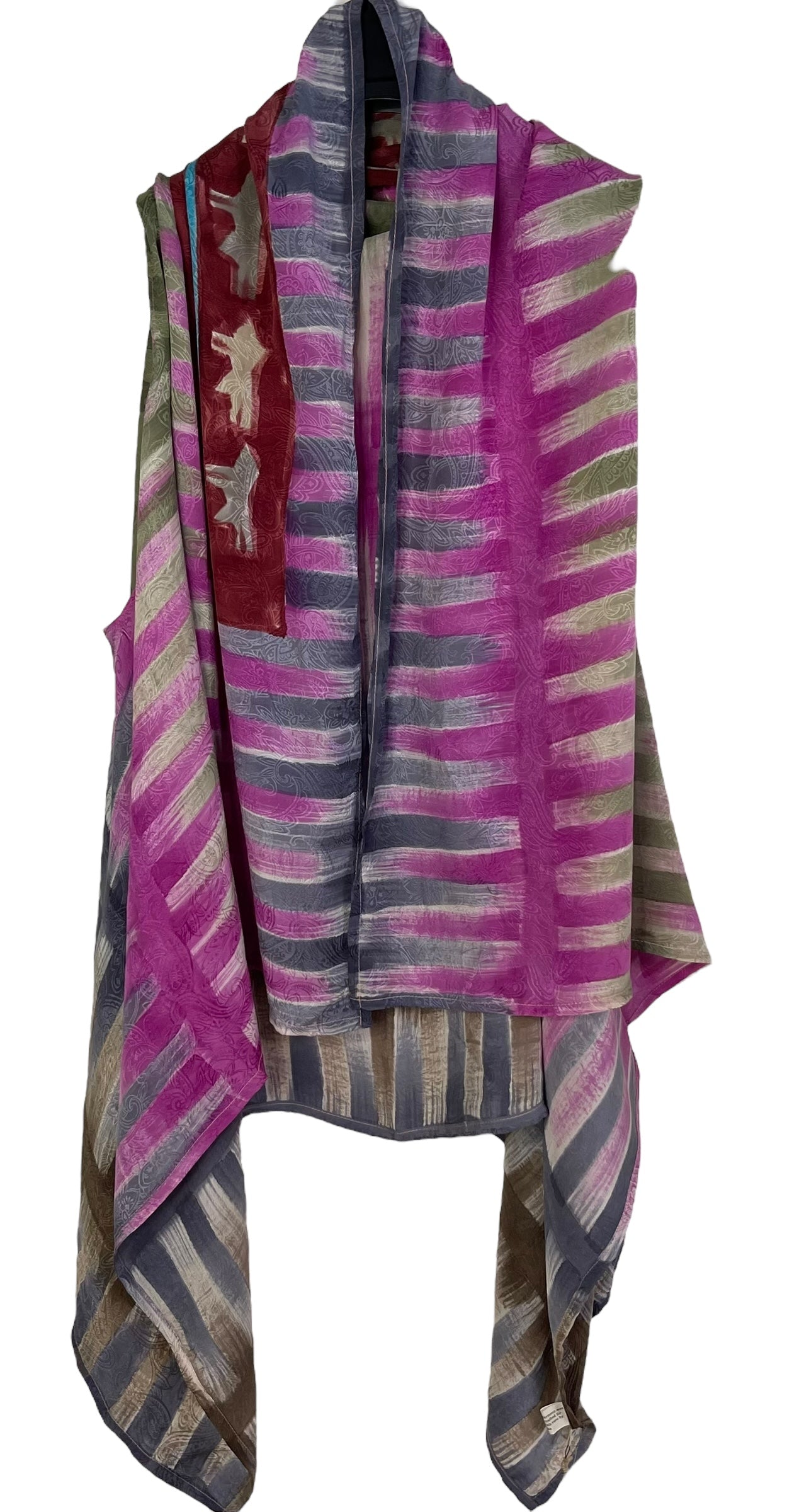 PRC6913 Women's Pure Silk Vest - Elegant & Versatile Sleeveless Blouse for Work, Party & Travel - Available from June 29th 11 AM PST