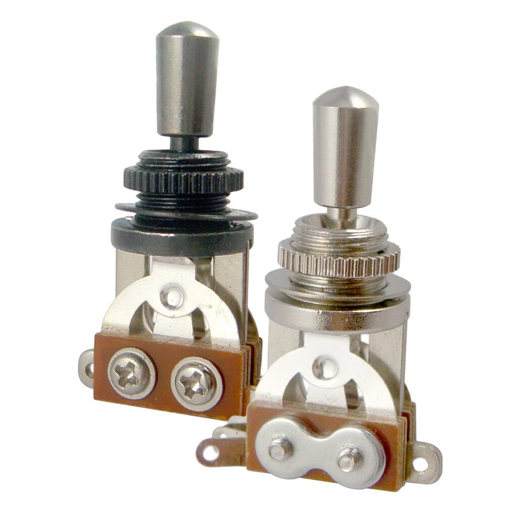 2-Pack Guitar 3-Way Toggle Switch Pickup Selector with Tip for LP Electric Guitar - Perfect for Les Paul Style Guitar Upgrades & Repairs