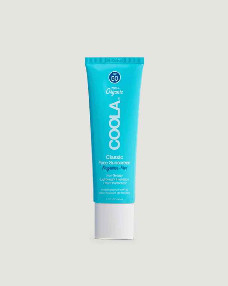 Fragrance-Free Face Sunscreen Lotion SPF 50 - Broad Spectrum UVA/UVB Protection, Non-Greasy & Water-Resistant for Daily Use | Perfect for Outdoor Activities, Beach & Travel