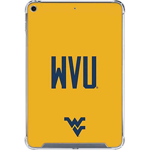 Skinit Clear Protective Case for iPad Mini 5 (2019) - Officially Licensed WVU Mountaineers Design | Slim Scratch-Resistant Cover for School, Work & Travel