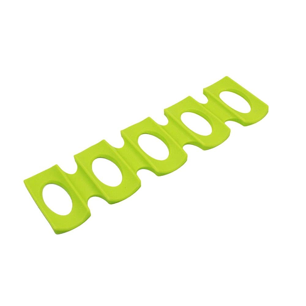 Stackable Silicone Soda Can Organizer & Beer Bottle Holder - Space Saving Kitchen Cabinet & Refrigerator Storage Rack for Pantry Organization (Green) - Perfect for Home Bars, Parties & Fridge Organization