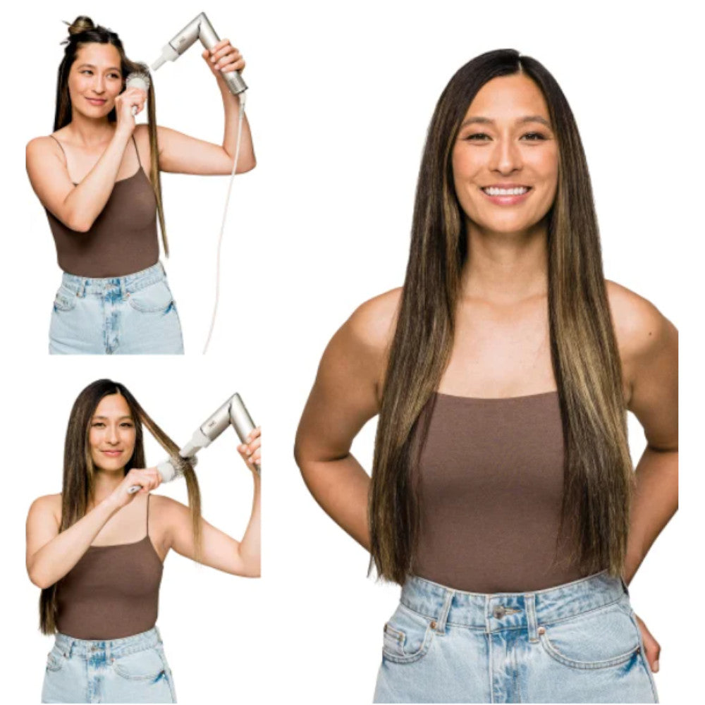 SHARK HD445CCO FlexStyle Air Styling & Drying System - Professional Hair Dryer & Styler with Home Essentials Warranty | For Salon-Quality Blowouts, Curls & Straightening at Home