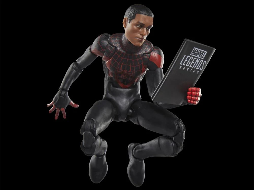 Miles Morales Ultimate Spider-Man #1 Marvel Legends 6-Inch Action Figure - Collectible Superhero Toy for Display & Play - Perfect for Marvel Fans & Collectors