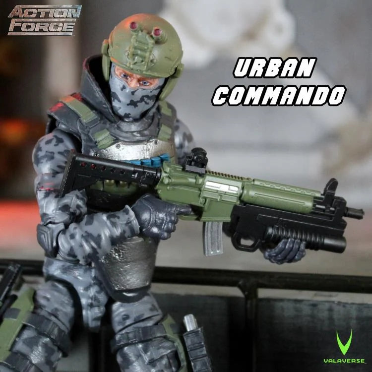 Action Force Series 4: Urban Commando Action Figure - Military Collectible Toy for Display & Play - Perfect for Collectors and Action Figure Enthusiasts