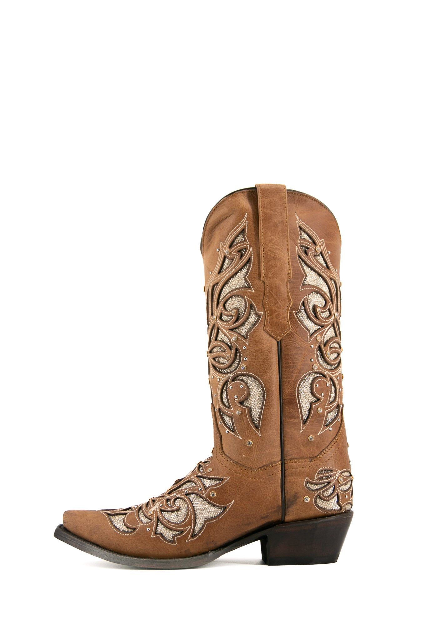 Miranda Snip Toe Cowgirl Boots for Women - Western Style Ankle Boots with Pointed Toe | Perfect for Country Dancing, Rodeos & Casual Outfits