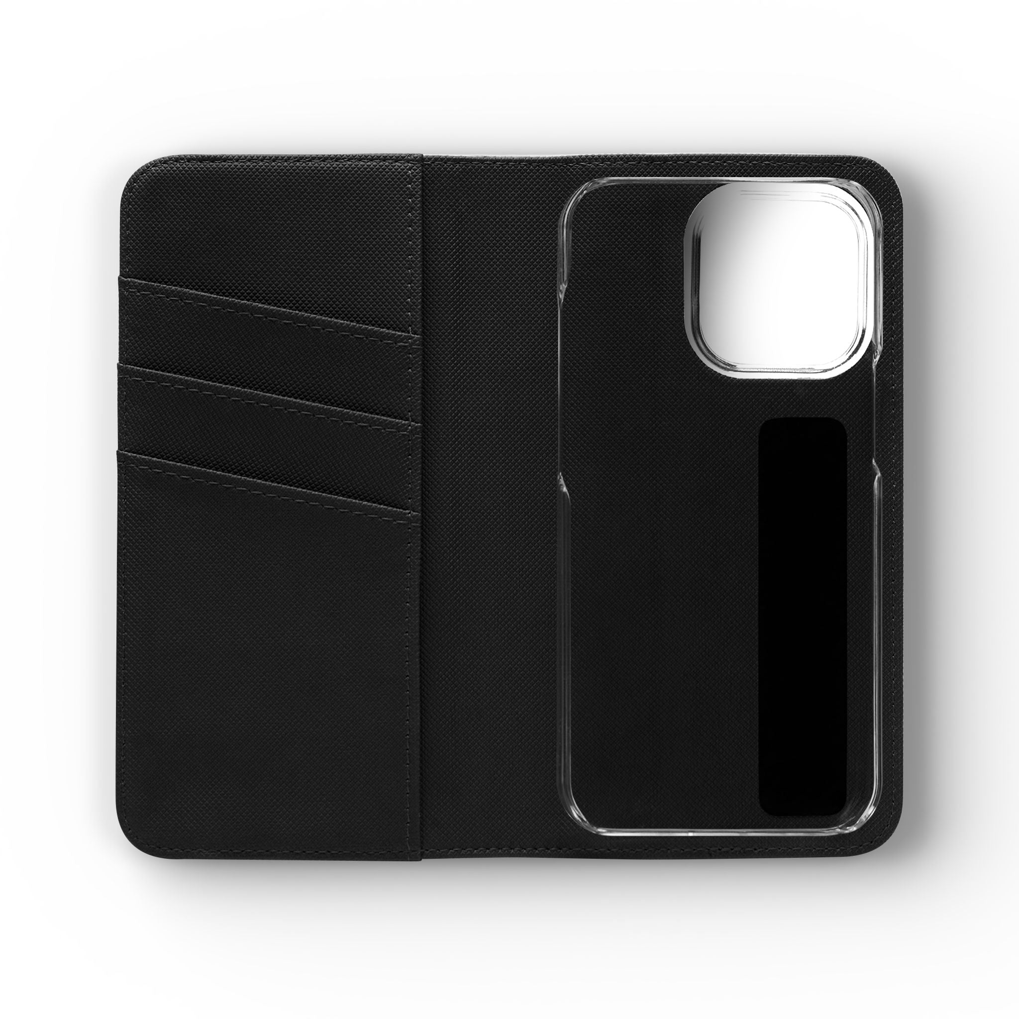Premium Awapuhi Folio Case for iPhone 14 Pro Max - Slim Vegan Leather Phone Cover with Card Slots | Perfect for Work, Travel & Everyday Protection