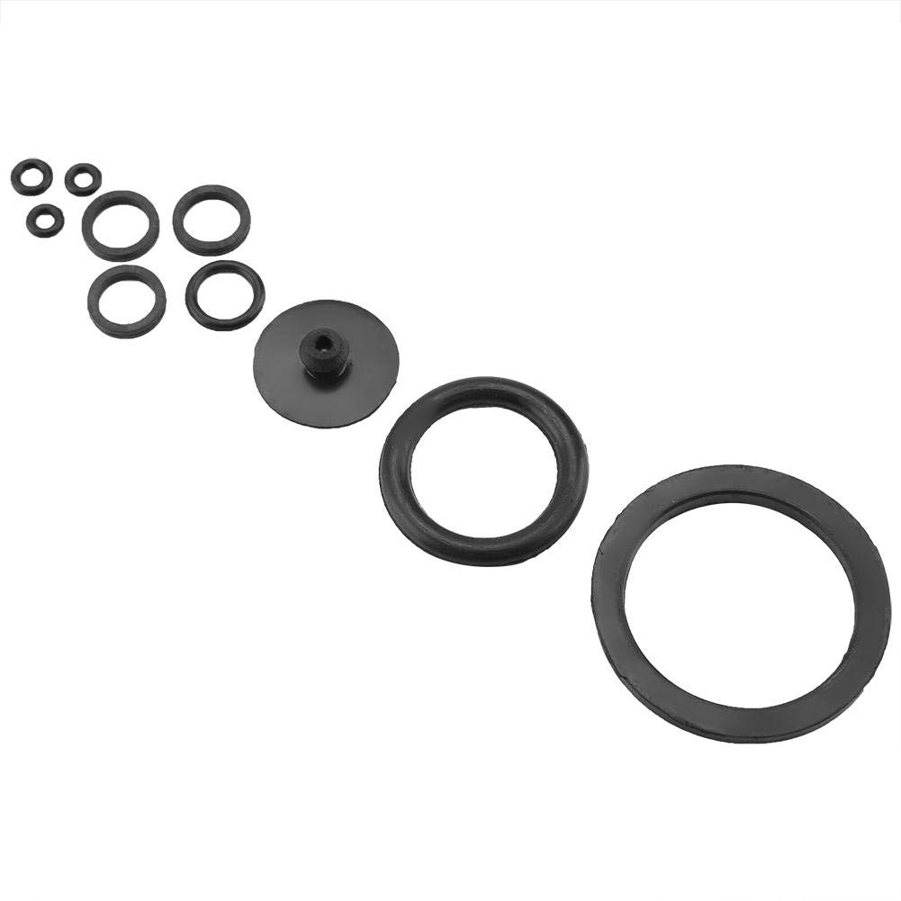 10-Piece Rubber Sealing Kit for Pressure Cooker - Gasket & Overpressure Plug Replacement Set - Durable Accessories for Instant Pot, Slow Cooker & Kitchen Safety (Cooking, Canning, Meal Prep)