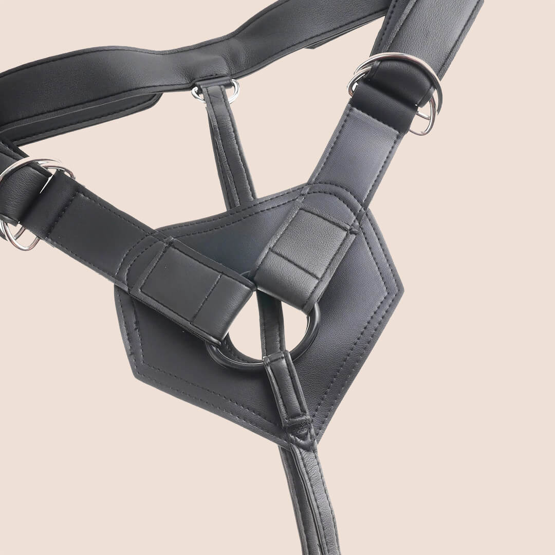 Premium King Cock Strap-On Harness with 8 Realistic Dildos - Adult Fantasy Kit for Couples & Solo Play | Enhance Intimacy & Roleplay Scenes