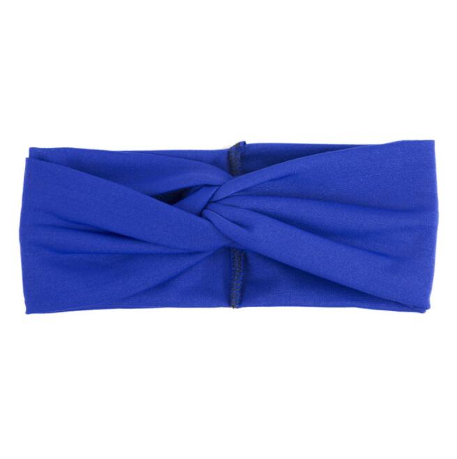 Women's Elastic Twist Turban Headband - Soft Stretchy Yoga Headwrap for Sports, Workouts & Everyday Style - Hair Accessories for Women & Girls