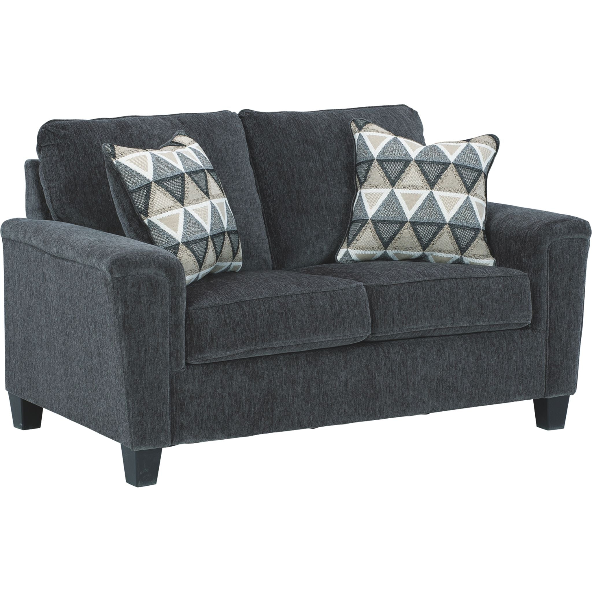 Abinger Loveseat - Modern Small Sofa for Two, Comfortable Fabric Couch for Living Room, Apartment & Office - Perfect for Cozy Seating, Relaxing & Small Spaces