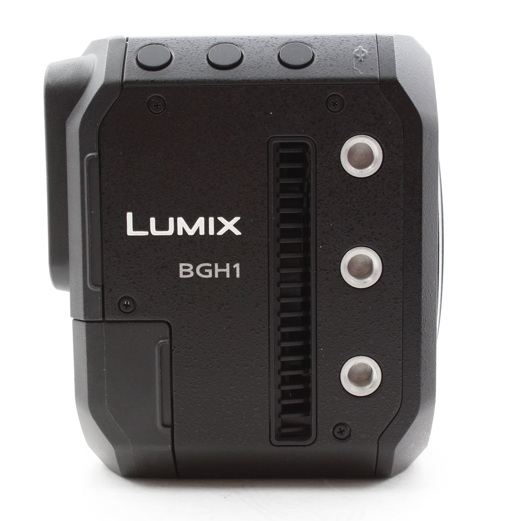 Refurbished Panasonic LUMIX BGH1 Box-Style Mirrorless Camera for Vlogging, Live Streaming & Professional Video Production