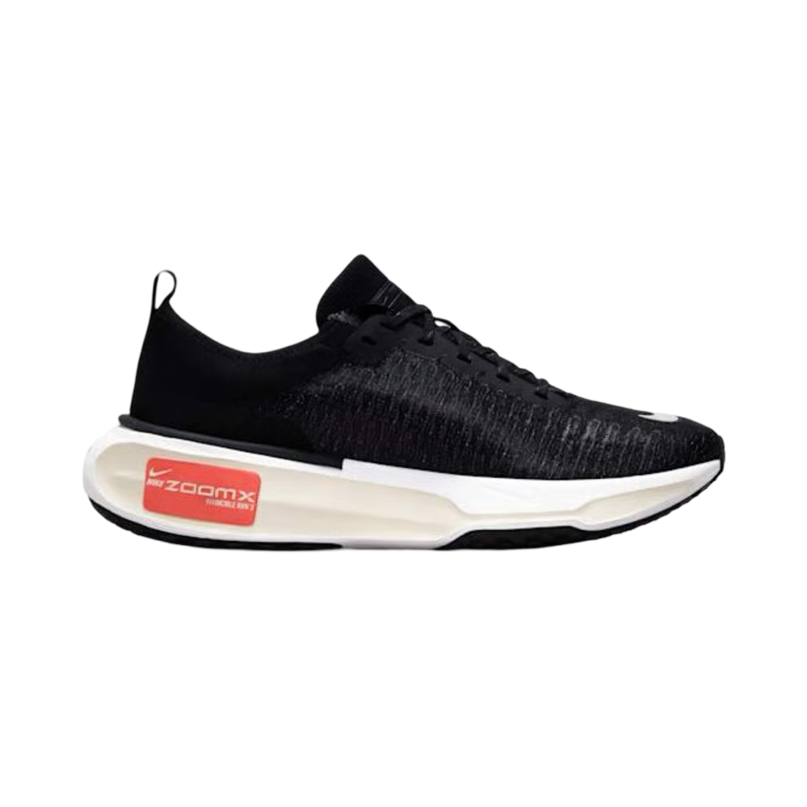Nike ZoomX Invincible Run FK3 Running Shoes for Men - Black, White, Dark Grey | Cushioned for Long Distance & High Impact Training | Perfect for Marathon, Jogging & Gym Workouts