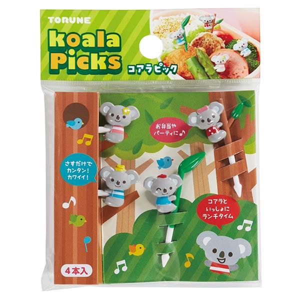 Koala-Shaped Food Picks - Fun & Adorable Party Appetizer Picks for Kids, Fruit, Cheese, Snacks - Perfect for Birthday Parties, Baby Showers & Picnics