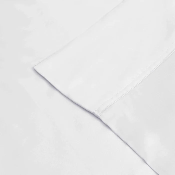 300 Thread Count Bamboo Rayon 2-Piece Pillowcase Set - Ultra Soft & Breathable Bedding for Side Sleepers & Hot Sleepers
