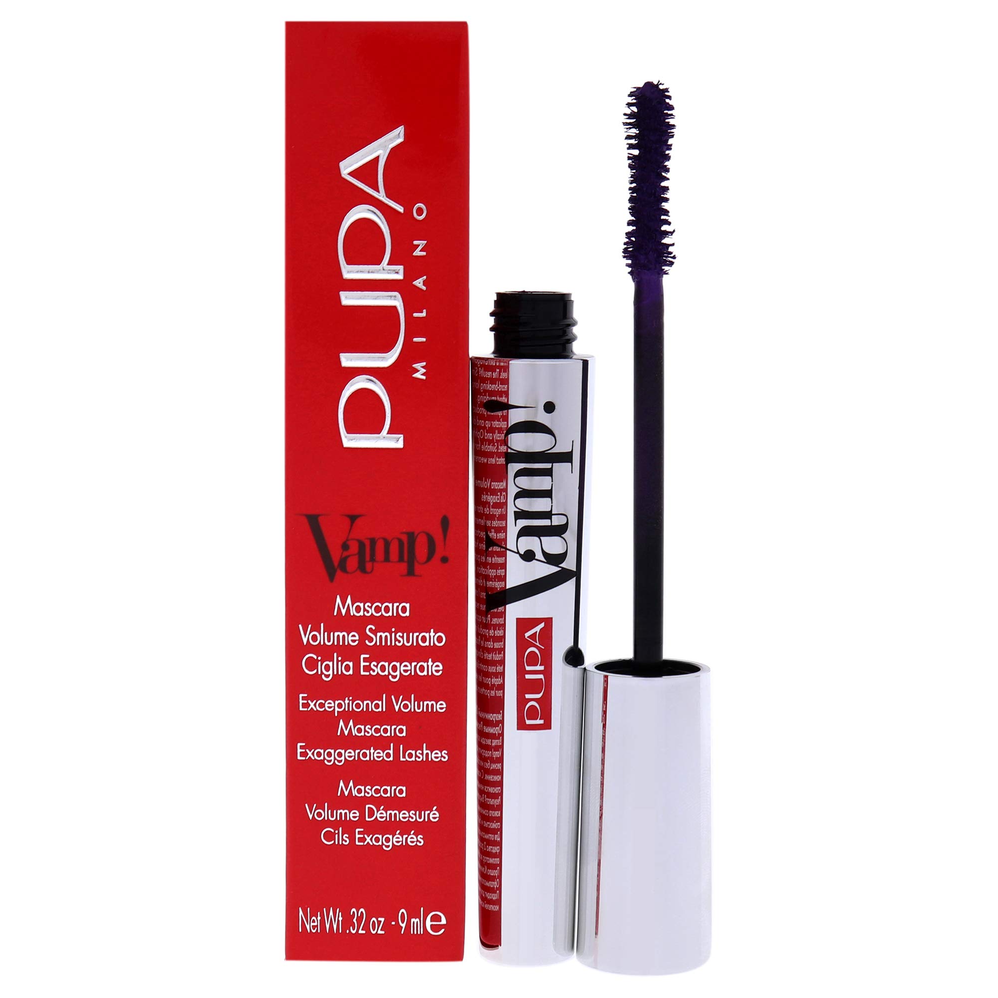 Pupa Mascara - 210g Nude Volume & Length Mascara for Natural Lashes - Perfect for Everyday Wear & Special Occasions