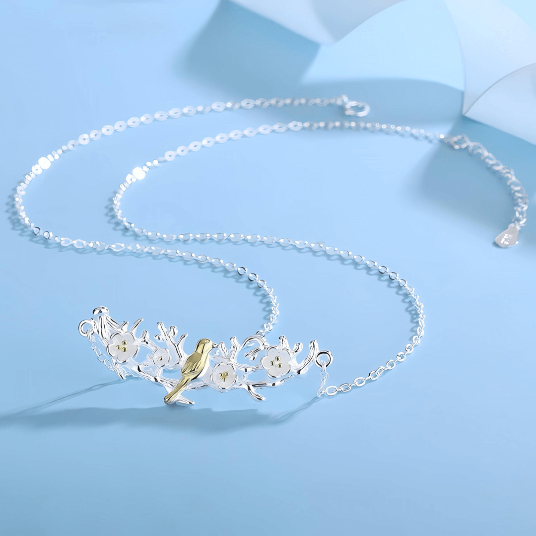 Dove and Olive Branch of Hope Pendant Necklace - Sterling Silver Inspirational Jewelry Gift for Women | Faith, Peace & Love Symbol | Perfect for Weddings, Baptisms & Daily Wear
