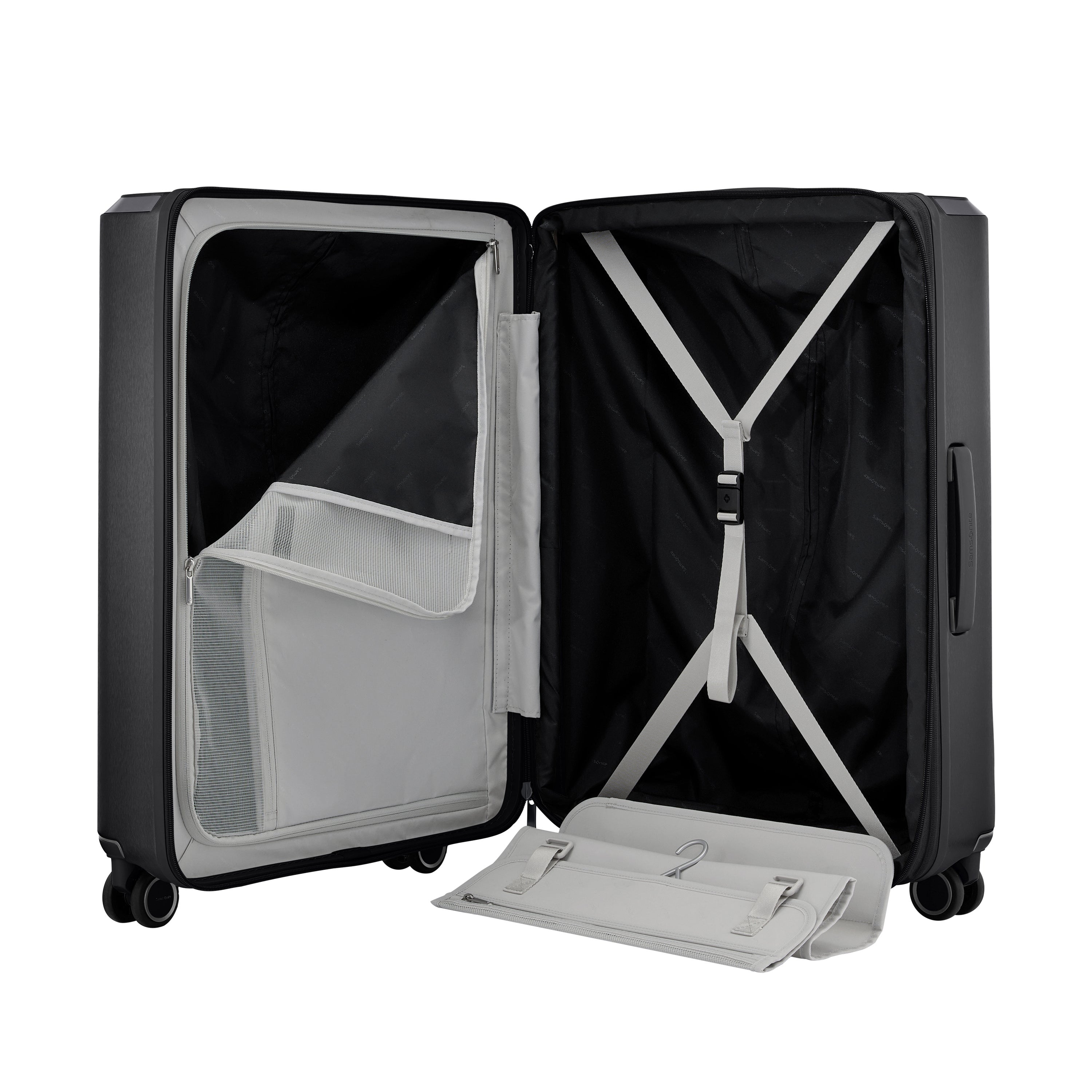 Samsonite Evoa Z Expandable Spinner Medium Luggage - 28 Inch Lightweight Suitcase with 360° Wheels for Business Travel & Vacation Packing