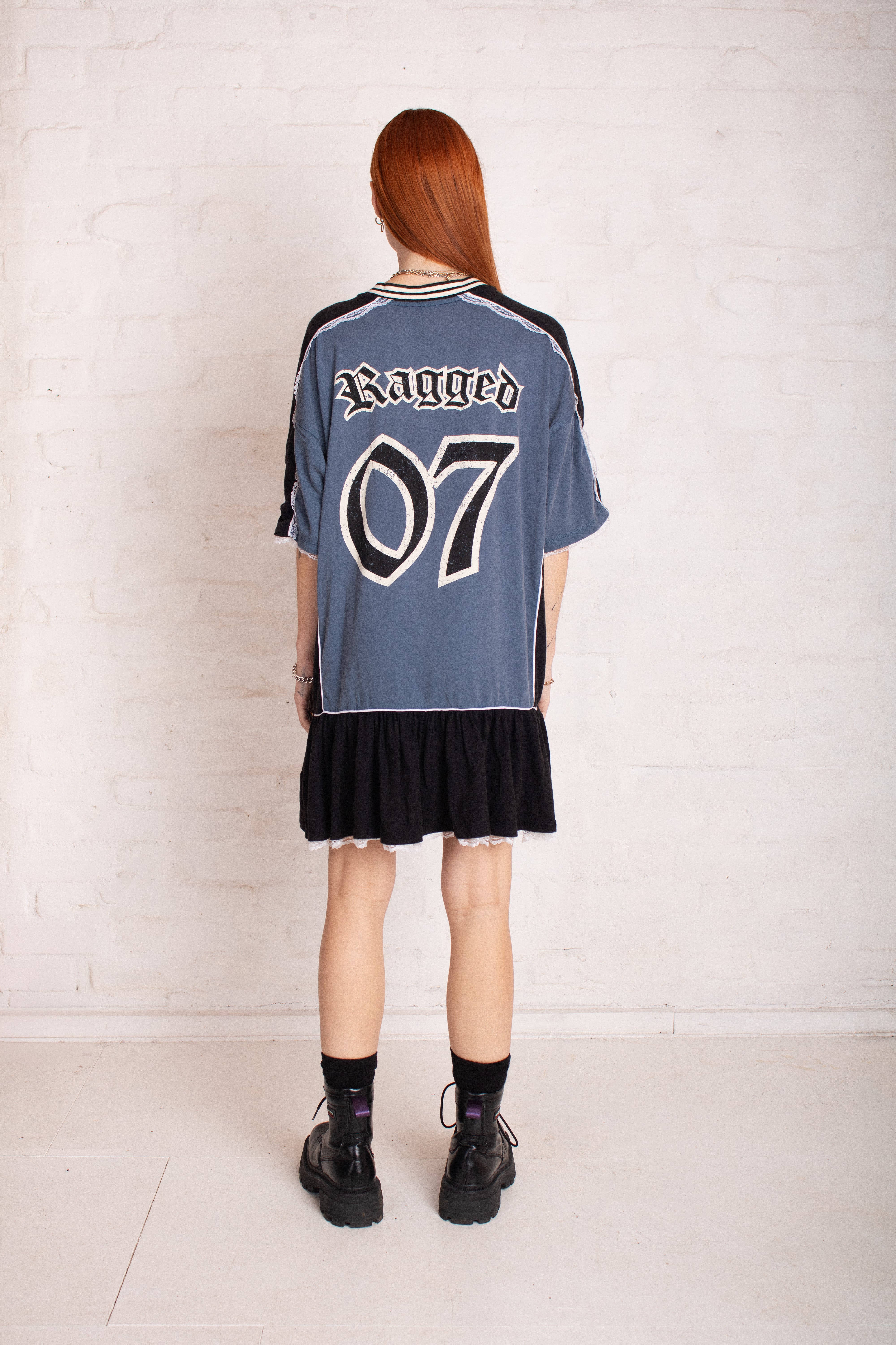Varsity T-Shirt Mini Dress for Women - Trendy Casual Sleeveless Dress for College, Streetwear, and Everyday Outfits