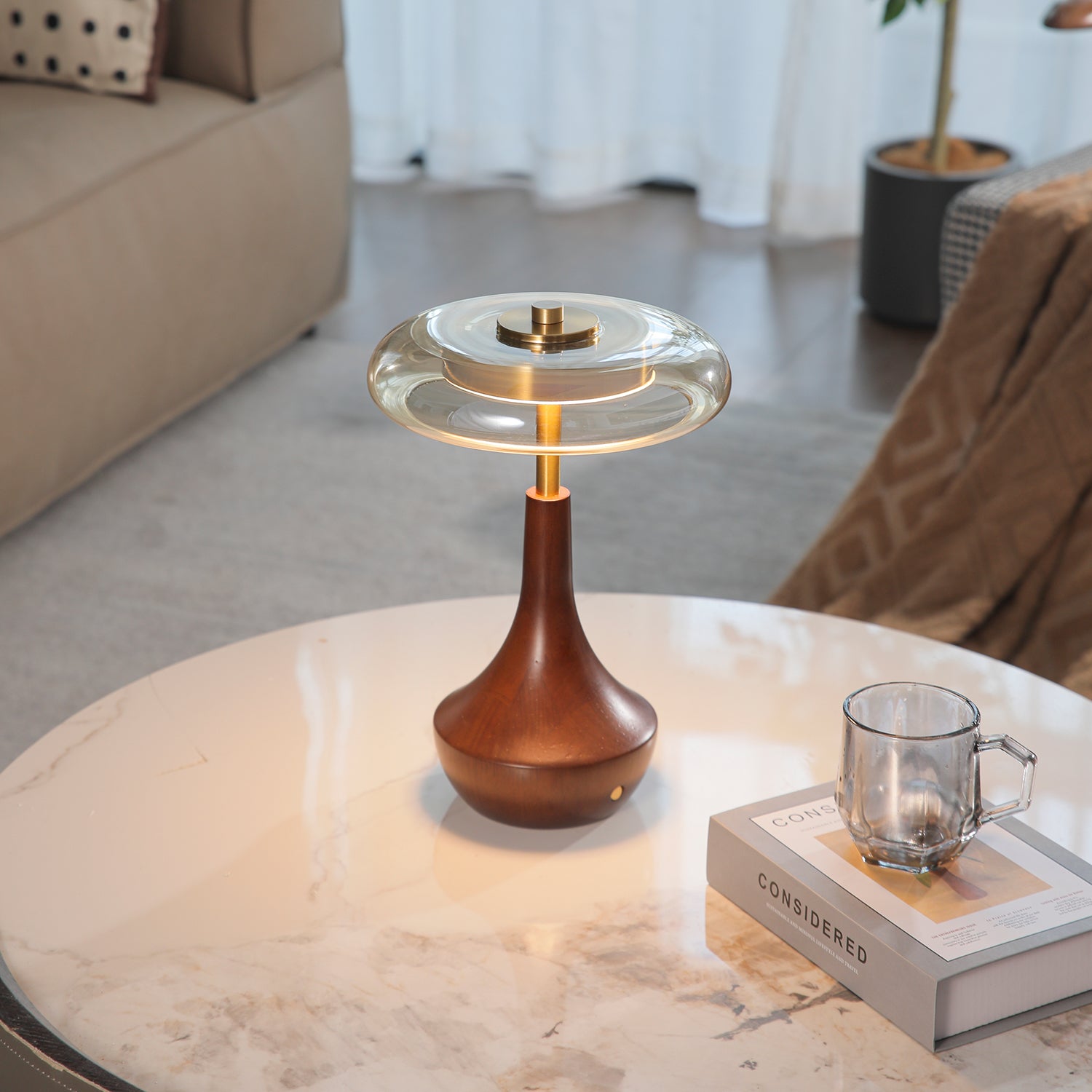 Elliot Table Lamp - Modern LED Desk Light with Adjustable Brightness, Perfect for Home Office, Bedroom, and Reading Nook | Energy-Efficient & Stylish Lighting Solution