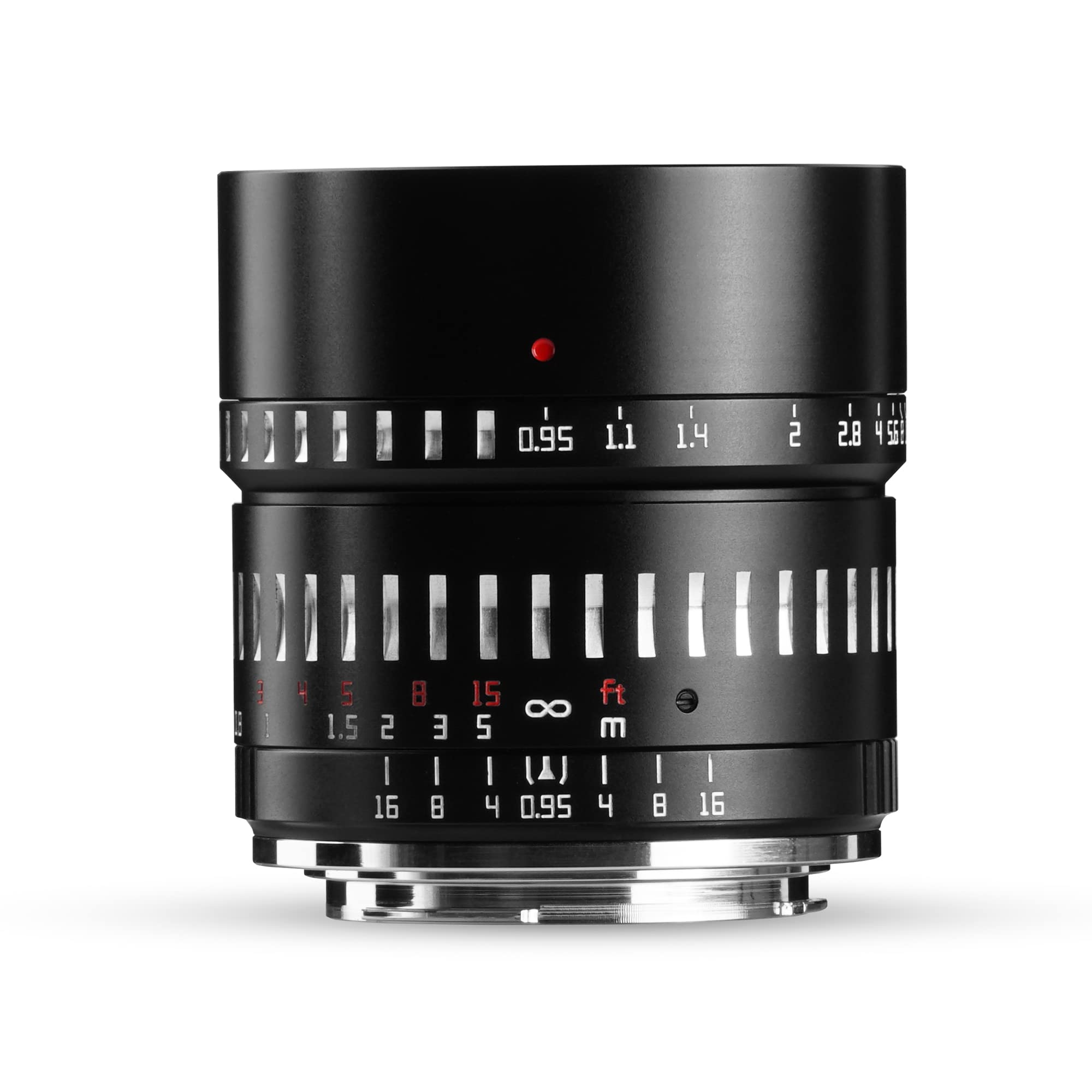 TTARTISAN 50mm F0.95 APS-C Manual Prime Lens for Sony E Mount - Large Aperture Portrait & Night Photography Lens with Beautiful Bokeh Effect | Perfect for Street, Wedding, and Low Light Shooting