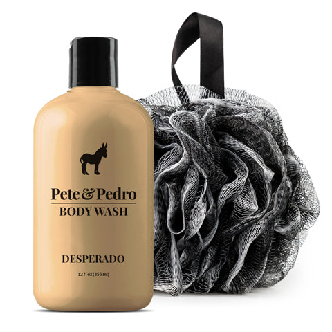 Desperado Rum & Tobacco Scented Body Wash for Men - Exotic Aroma, Deep Cleansing & Moisturizing - Perfect for Shower, Gym & Post-Workout Refreshment