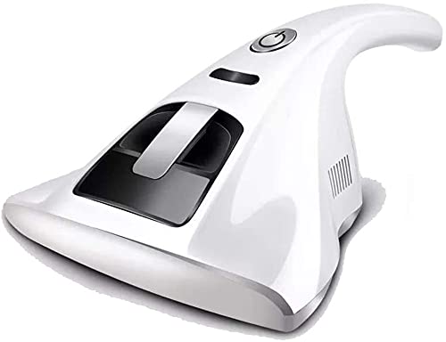 Flyingqin 1200Pa Powerful Vacuum Cleaner - Efficiently Removes Dust from Mattresses, Pillows, Curtains & Sofas (White) | Ideal for Home Cleaning, Pet Hair Removal & Allergy Relief