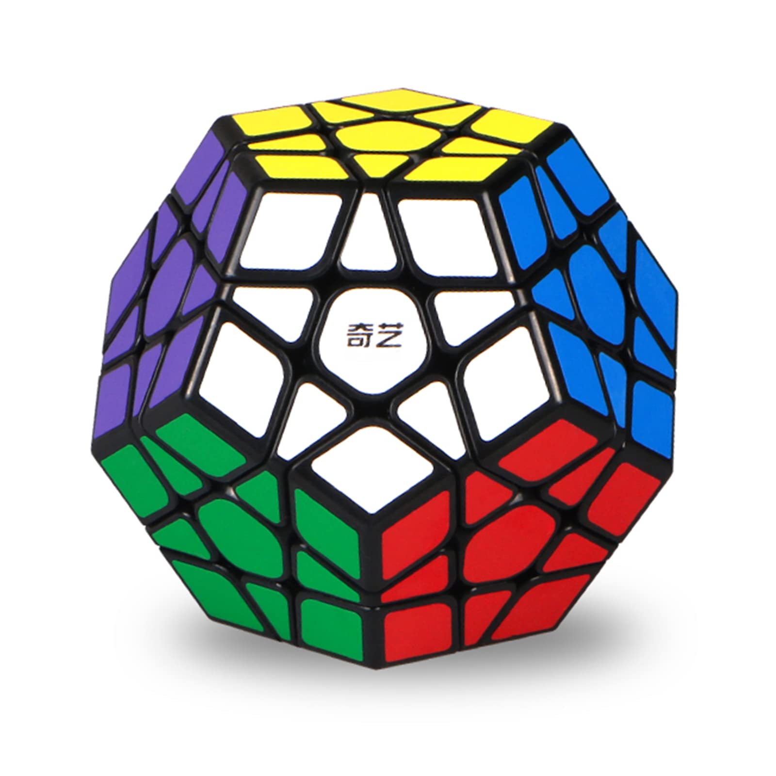 QYTOYS Megaminx Speed Cube Puzzle - 3x3 Stickerless Dodecahedron Magic Cube | Brain Teaser & STEM Educational Toy | Perfect for Speedcubing, Classroom Learning & Stress Relief