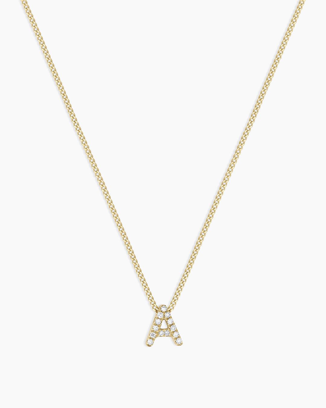Diamond Alphabet Necklace - Personalized Initial Pendant Jewelry for Women - Perfect Gift for Birthday, Anniversary & Valentine's Day