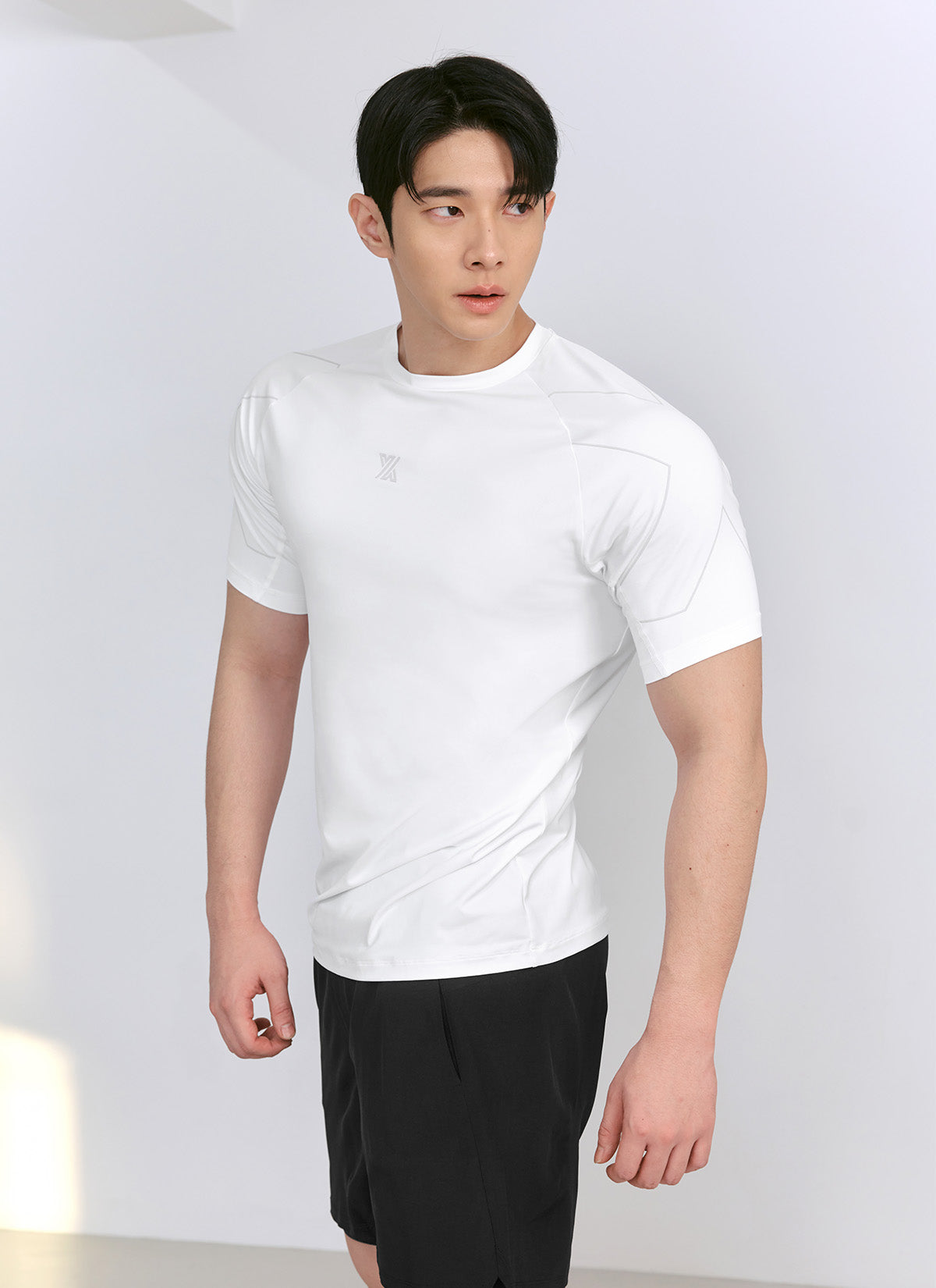Active Cooling Muscle Fit Short Sleeve Workout Shirt for Men - Gym, Running & Sports Performance Apparel