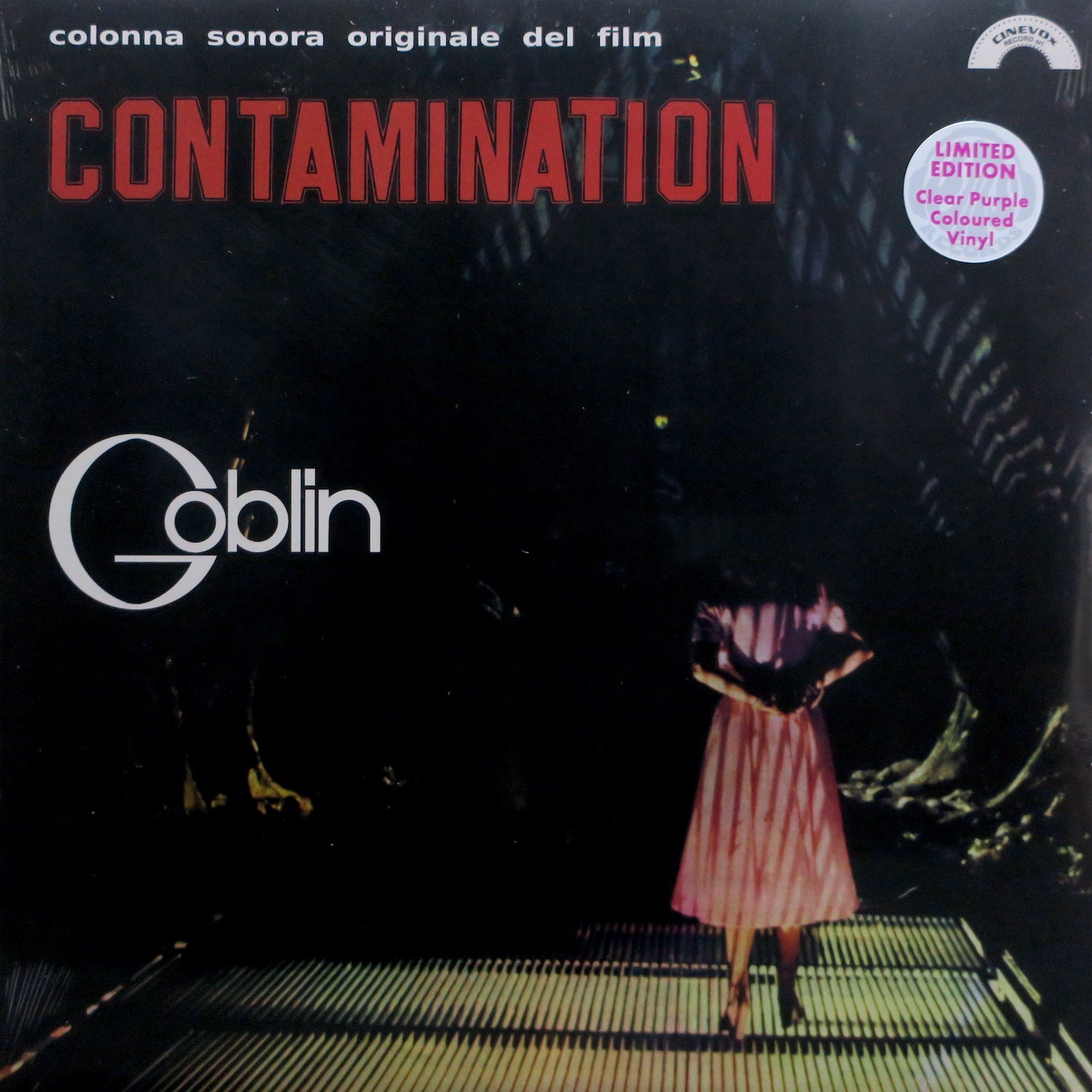 Goblin 'CONTAMINATION' Original Soundtrack (1980) - Limited Edition Purple Vinyl LP | Horror Movie Score for Collectors & Italian Giallo Film Fans