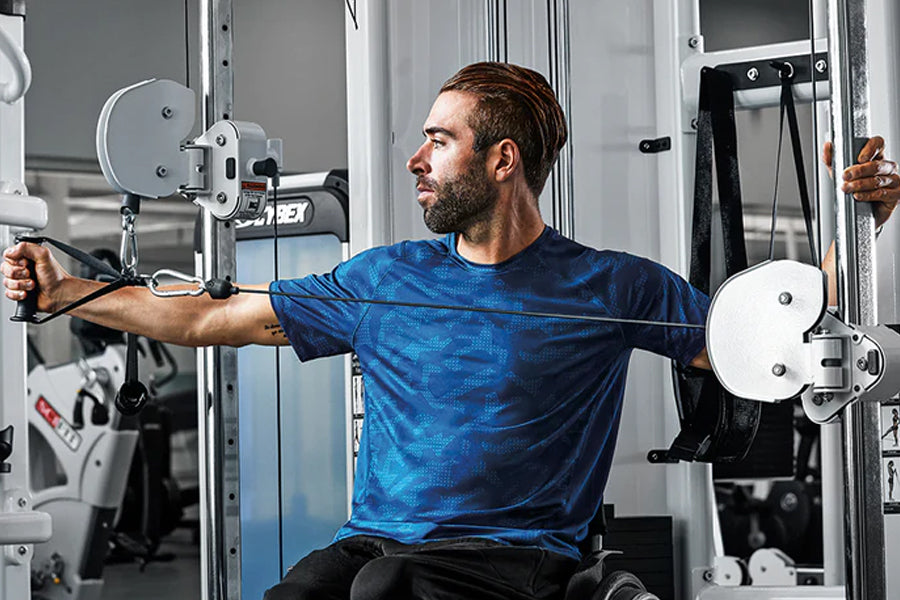 Life Fitness Signature Series Dual Adjustable Pulley - Premium Home & Commercial Gym Equipment for Strength Training & Full-Body Workouts