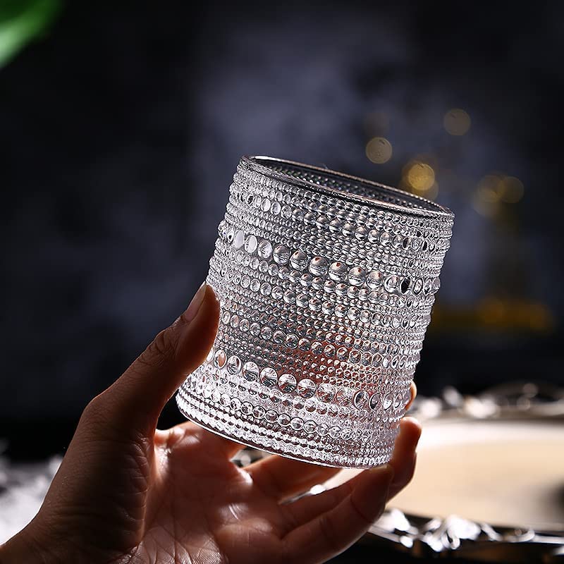 Premium 6.5 oz (200ml) Whiskey Glasses Set of 6 - Scotch, Bourbon, Brandy, Tequila, Gin & Cocktail Drinking Glasses | Elegant Barware for Home Entertaining, Gifts & Professional Tasting Events