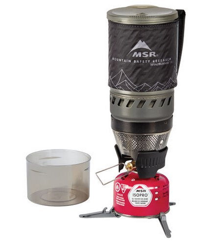 MSR WindBurner 1.0L Camping Stove System - Compact Backpacking Stove for Outdoor Cooking, Hiking & Backcountry Adventures