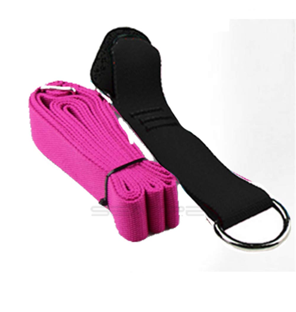 Premium Yoga Stretch Strap for Flexibility Training - Ideal for Ballet, Dance, Gymnastics & Warm Up Exercises - Perfect Home Workout Equipment - Great Gift for Friends, Kids & Family - Use for Yoga, Pilates, Physical Therapy & Fitness Training