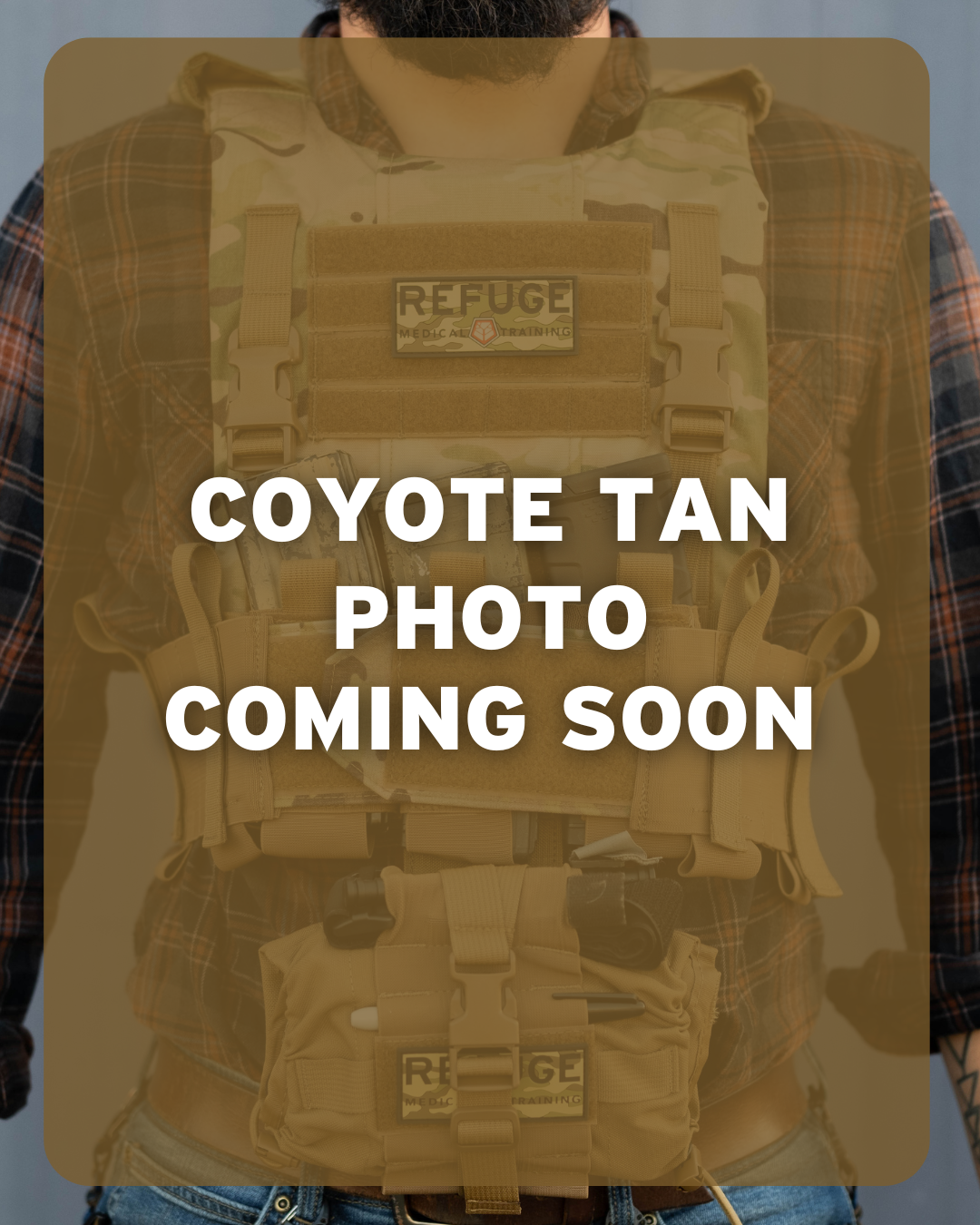 Tactical Plate Carrier Vest - Military & Law Enforcement Body Armor for Combat, Training & Outdoor Survival | The Refuge Plate Carrier