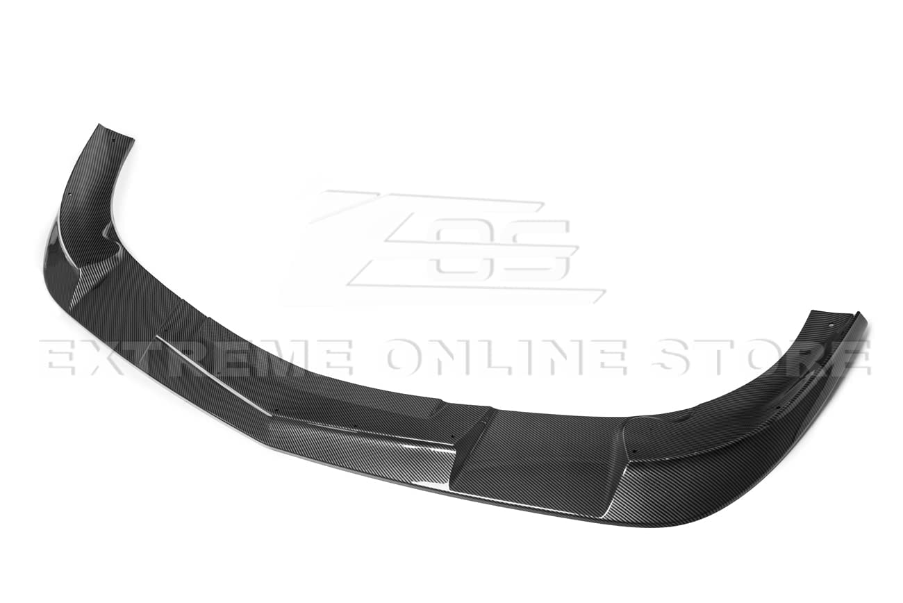 2005-2013 Chevrolet Corvette C6 Base & ZR1 Models Carbon Fiber Front Bumper Lip Splitter | ABS Plastic Hydro-Dipped | Enhanced Aerodynamics & Style for Street Racing & Car Shows