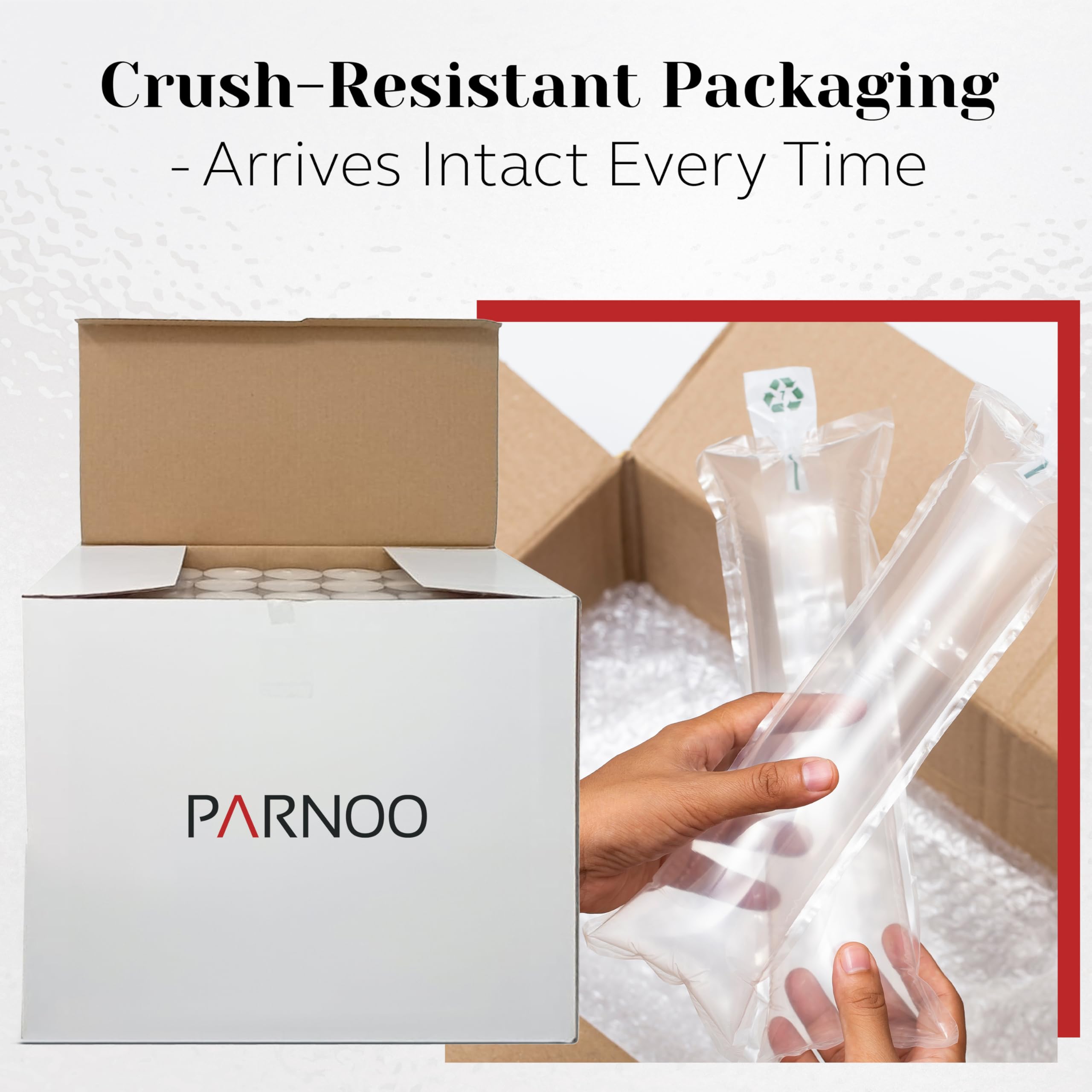100 Pack Unscented Tealight Candles in Metal Cups - 4.5 Hour Burn Time, Clean White Votive Candles for Romantic Dinners, Weddings, Spa & Hotels - Perfect for Home Decor, Parties, Restaurants & Relaxation by PARNOO
