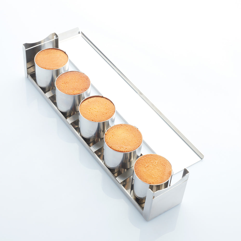 Mini Cylinder Multi Cake Mold 60mm - Perfect for Baking Cupcakes, Desserts & DIY Treats - Ideal for Home Bakers & Party Planners