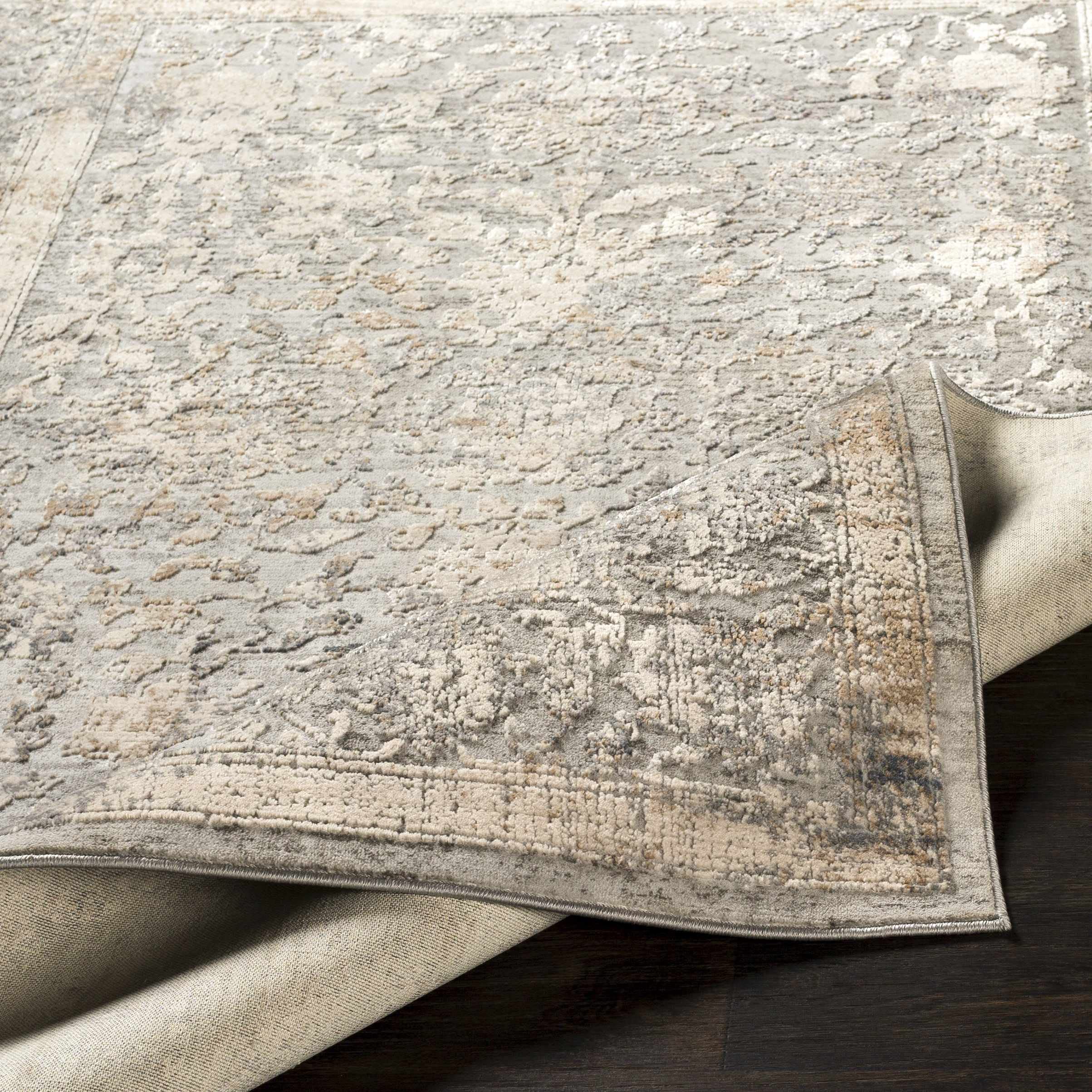 Premium Hauteloom Traditional Gray Area Rug 9' x 12'4