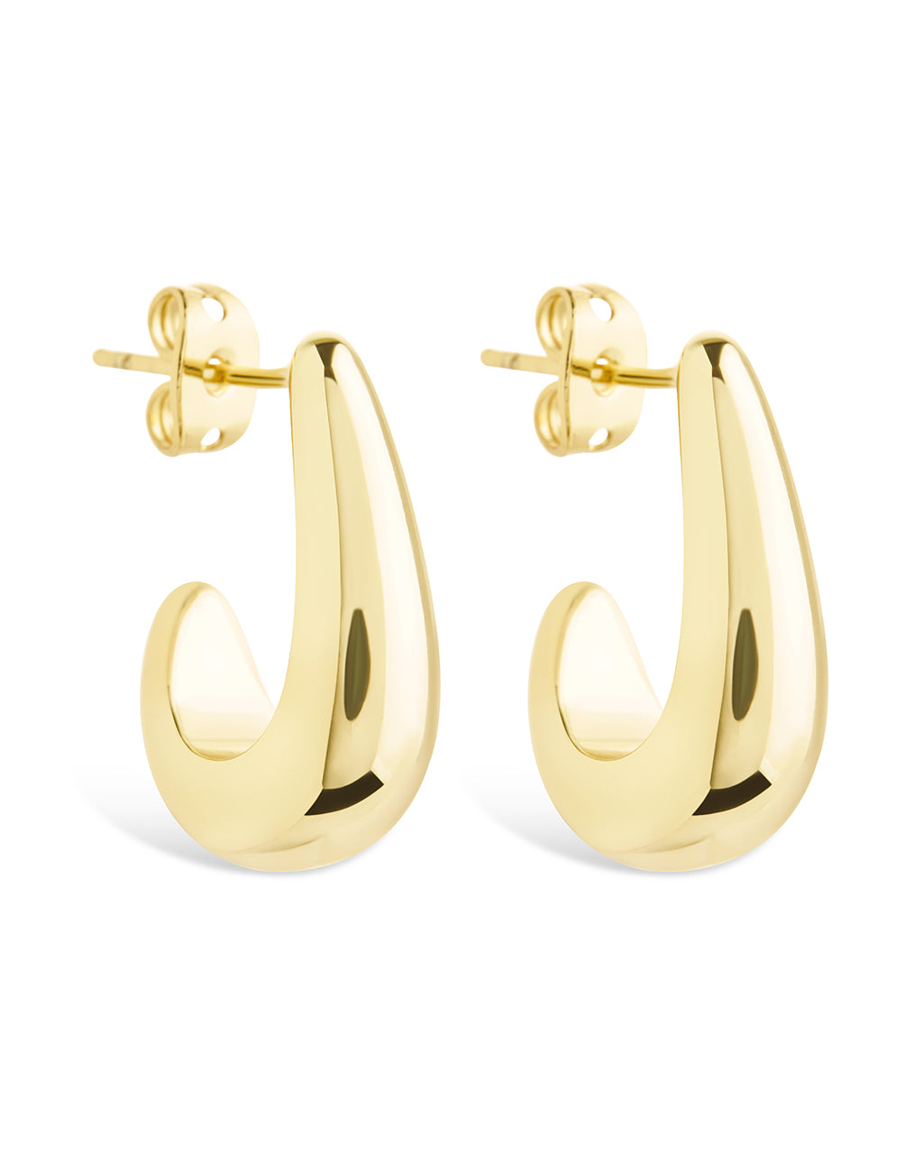 Stylish Stephanie Huggie Hoop Earrings for Women - Trendy Gold/Silver Small Hoop Earrings - Perfect for Everyday Wear, Work & Special Occasions